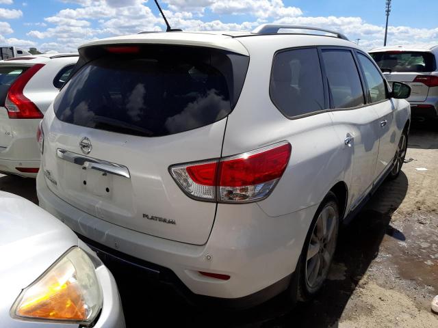 5N1AR2MN1DC645607 - 2013 NISSAN PATHFINDER WHITE photo 4