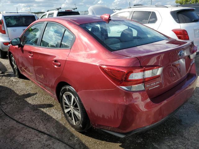 4S3GKAV65N3608629 - 2022 SUBARU IMPREZA PR RED photo 3