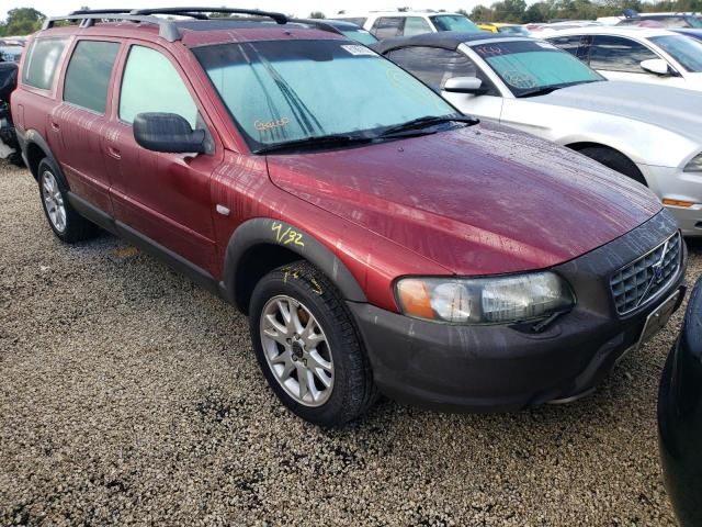 YV1SZ59H941143561 - 2004 VOLVO XC70 BURGUNDY photo 1