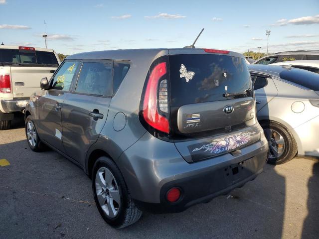 KNDJN2A27K7679762 - 2019 KIA SOUL GRAY photo 3