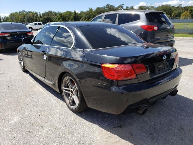 WBADX1C56DJ128671 - 2013 BMW 335 I SULE BLACK photo 3