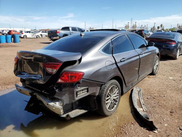 1C3CCCAB0GN114152 - 2016 CHRYSLER 200 LIMITE GRAY photo 4