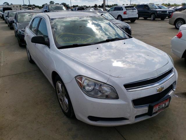 1G1ZB5E05CF260301 - 2012 CHEVROLET MALIBU LS WHITE photo 1