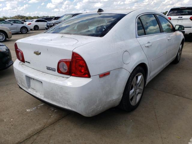 1G1ZB5E05CF260301 - 2012 CHEVROLET MALIBU LS WHITE photo 4