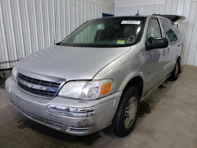 1GNDX13E62D285977 - 2002 CHEVROLET VENTURE LU SILVER photo 2