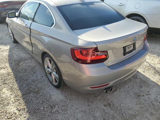 WBA1F5C57EVV99736 - 2014 BMW 228 I Бежевый фото 3