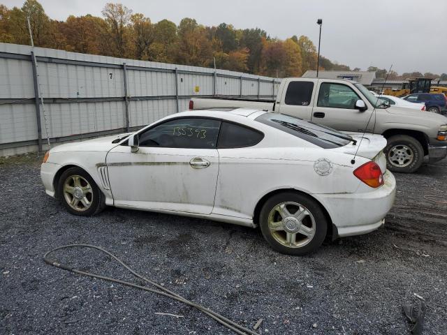 KMHHM65D13U075305 - 2003 HYUNDAI TIBURON WHITE photo 9