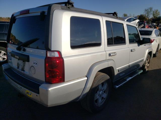 1J8HG48K88C218850 - 2008 JEEP COMMANDER SILVER photo 4