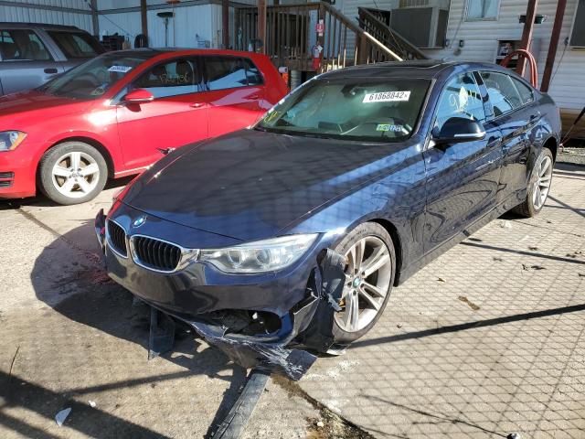 WBA4C9C52FD331309 - 2015 BMW 428 XI GRA BLACK photo 2