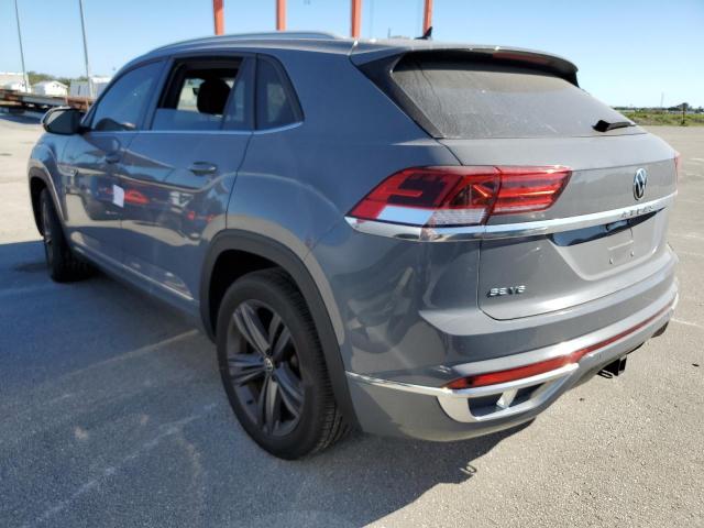 1V2PE2CA5MC217482 - 2021 VOLKSWAGEN ATLAS CROS GRAY photo 3