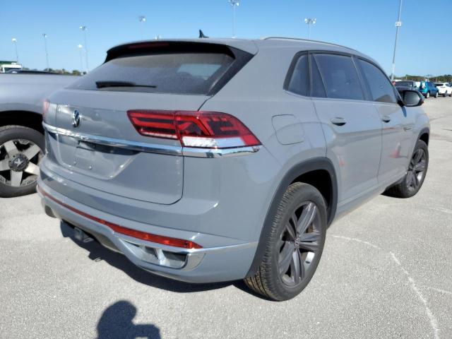 1V2PE2CA5MC217482 - 2021 VOLKSWAGEN ATLAS CROS Серый фото 4