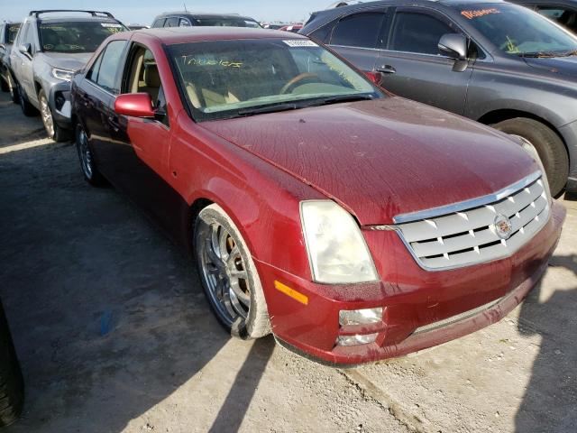 1G6DW677450218412 - 2005 CADILLAC STS MAROON photo 1