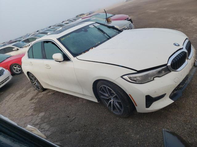 3MW5R1J55K8B00189 - 2019 BMW 330I WHITE photo 1