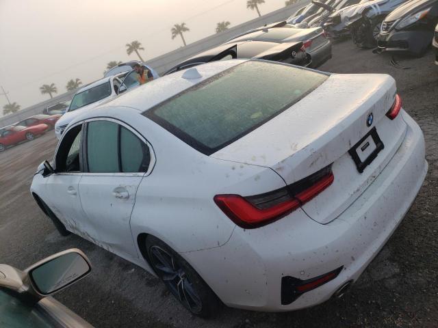 3MW5R1J55K8B00189 - 2019 BMW 330I WHITE photo 3