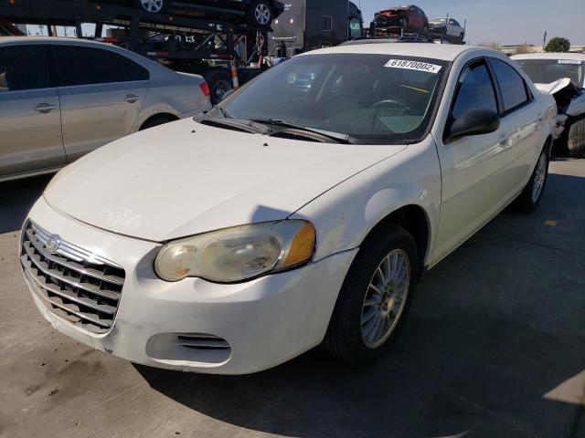 1C3EL46X15N503026 - 2005 CHRYSLER SEBRING WHITE photo 2