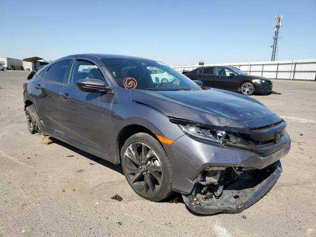 2HGFC2F85LH581619 - 2020 HONDA CIVIC SPOR CHARCOAL photo 1