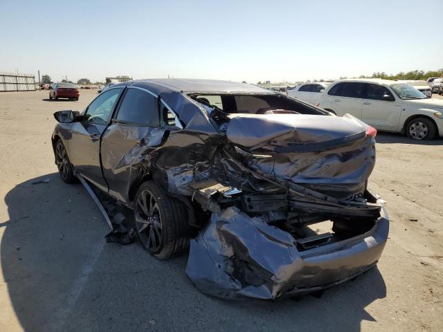 2HGFC2F85LH581619 - 2020 HONDA CIVIC SPOR CHARCOAL photo 3