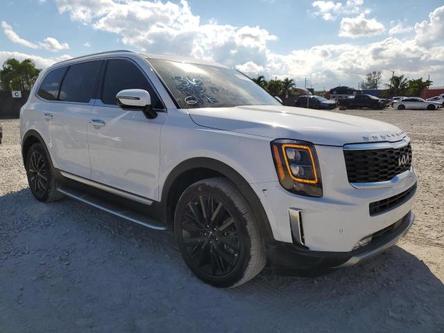 5XYP54HC2NG253618 - 2022 KIA TELLURIDE WHITE photo 1