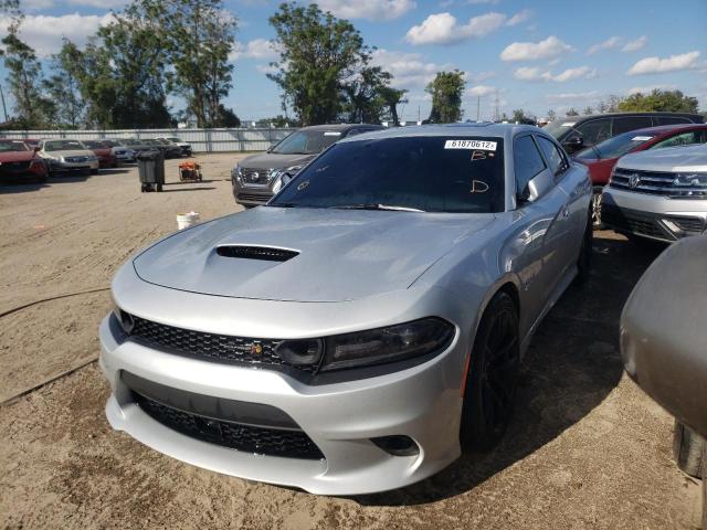 2C3CDXGJ9MH582498 - 2021 DODGE CHARGER SC SILVER photo 2