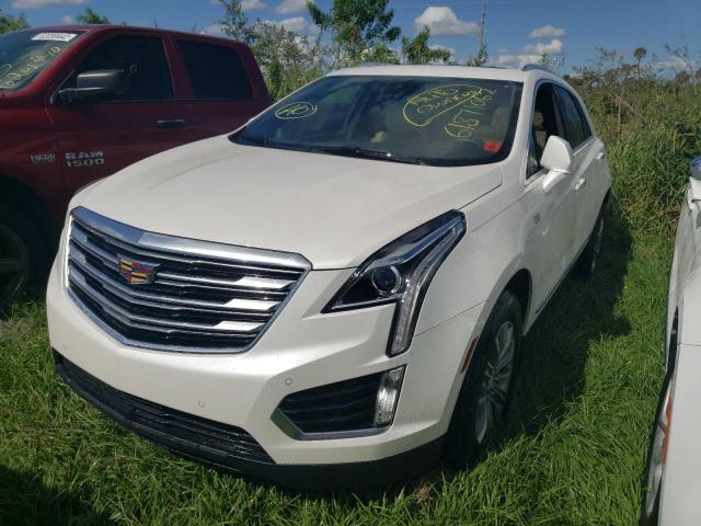 1GYKNBRSXHZ259607 - 2017 CADILLAC XT5 LUXURY WHITE photo 2