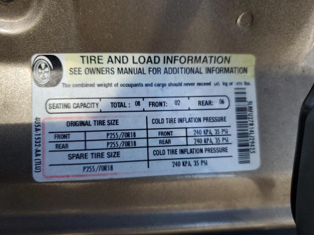 5LMFU27R14LJ29425 - 2004 LINCOLN NAVIGATOR GOLD photo 10