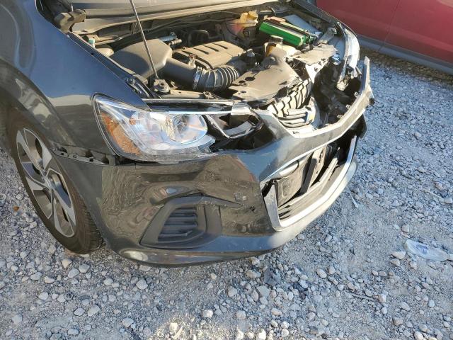 1G1JF5SB8K4121961 - 2019 CHEVROLET SONIC PREM GRAY photo 9