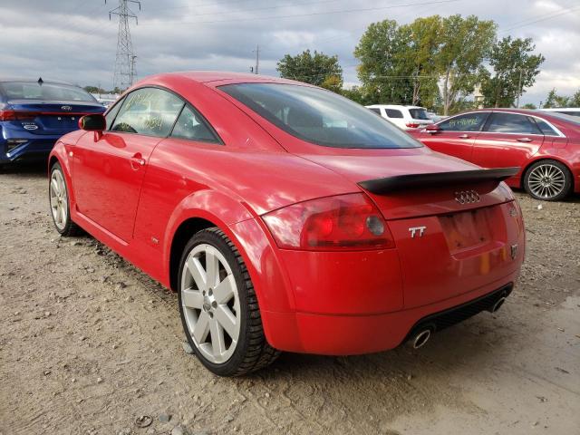 TRUWF28N741024290 - 2004 AUDI TT 3.2 QUA RED photo 3