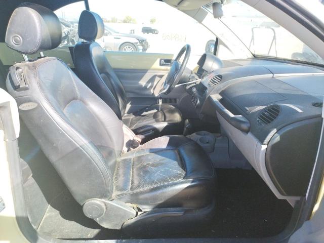 3VWCD31Y24M334408 - 2004 VOLKSWAGEN NEW BEETLE 黄色 照片 5