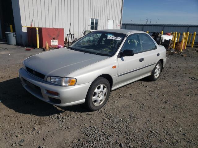 JF1GC435XXH501936 - 1999 SUBARU IMPREZA L SILVER photo 2