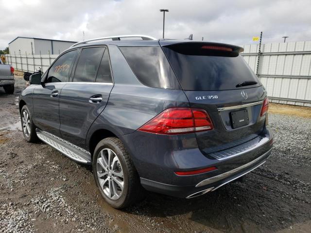 4JGDA5HB2GA730610 - 2016 MERCEDES-BENZ GLE 350 4M GRAY photo 3