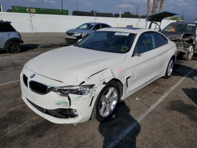 WBA3N7C51FK224127 - 2015 BMW 428 I WHITE photo 2