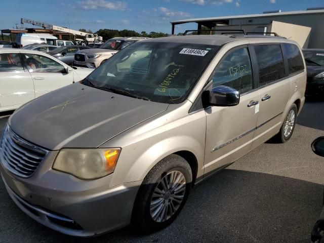 2C4RC1GG9CR382689 - 2012 CHRYSLER TOWN & COU TAN photo 2