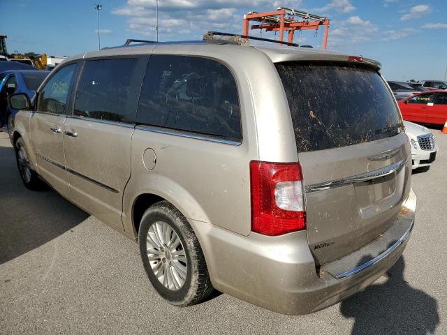 2C4RC1GG9CR382689 - 2012 CHRYSLER TOWN & COU TAN photo 3