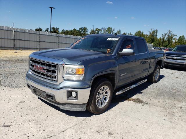 3GTP1UEC4EG136415 - 2014 GMC SIERRA C15 TURQUOISE photo 2