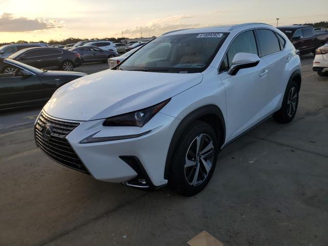 JTJGARBZXM5020838 - 2021 LEXUS NX 300 BAS WHITE photo 2