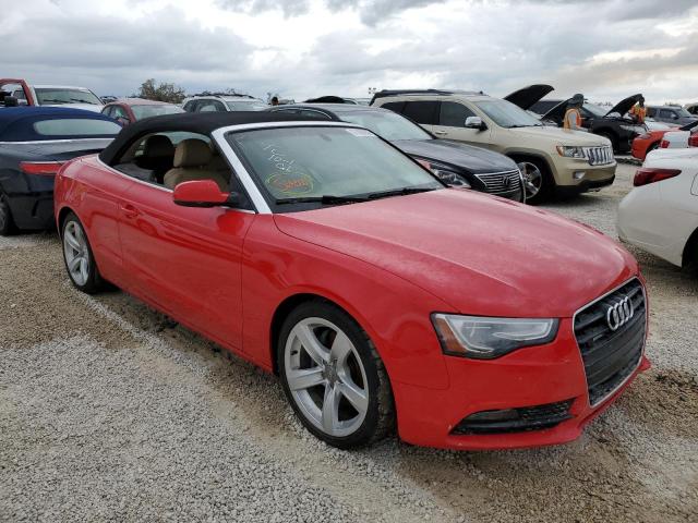 WAULFAFH2EN006162 - 2014 AUDI A5 PREMIUM RED photo 1