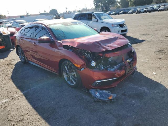 JHMFC1F78KX014345 - 2019 HONDA CIVIC EXL Narıncı foto 1