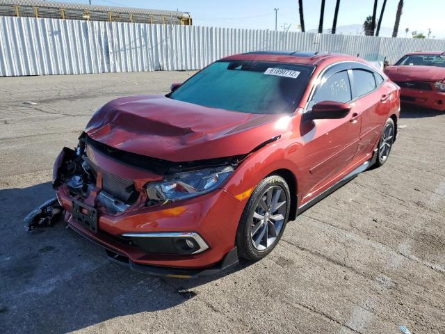 JHMFC1F78KX014345 - 2019 HONDA CIVIC EXL Narıncı foto 2