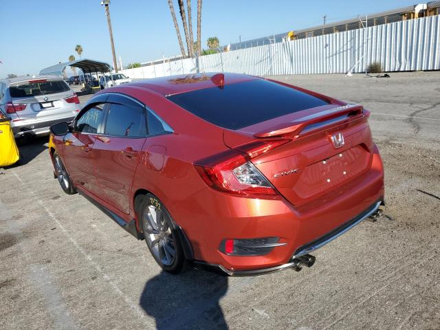 JHMFC1F78KX014345 - 2019 HONDA CIVIC EXL Narıncı foto 3