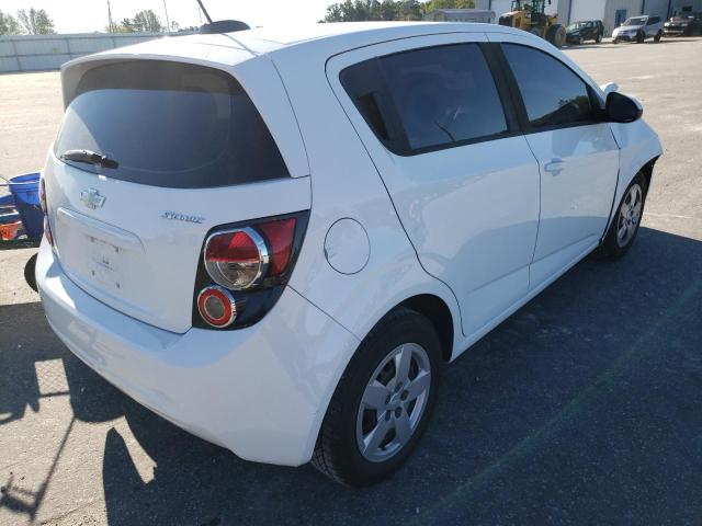 1G1JA6SH2G4111796 - 2016 CHEVROLET SONIC LS WHITE photo 4