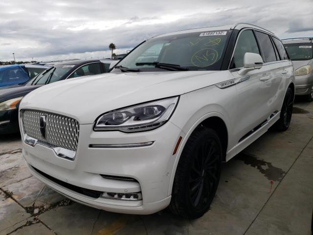 5LM5J7XC8MGL19017 - 2021 LINCOLN AVIATOR RE 白色 照片 2