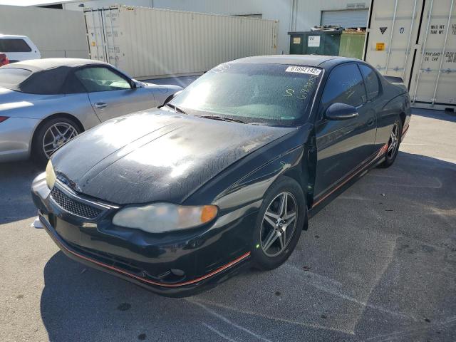 2G1WZ121X59248919 - 2005 CHEVROLET MONTE CARL შავი ფოტო 2
