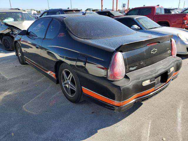 2G1WZ121X59248919 - 2005 CHEVROLET MONTE CARL შავი ფოტო 3