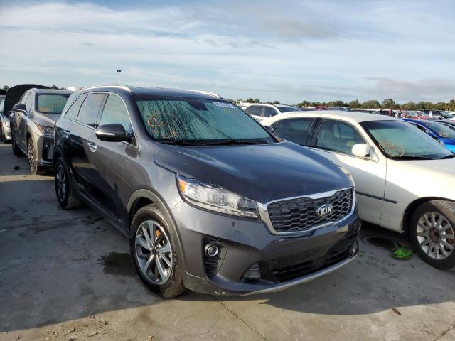 5XYPHDA52KG530850 - 2019 KIA SORENTO EX CHARCOAL photo 1