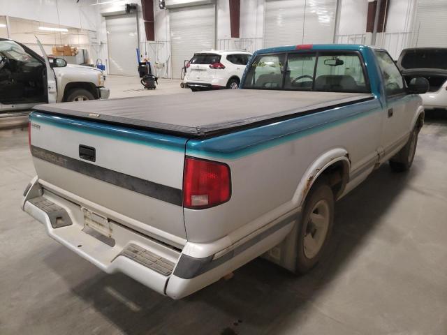 1GCCS1441R8208123 - 1994 CHEVROLET S-10 TEAL photo 4