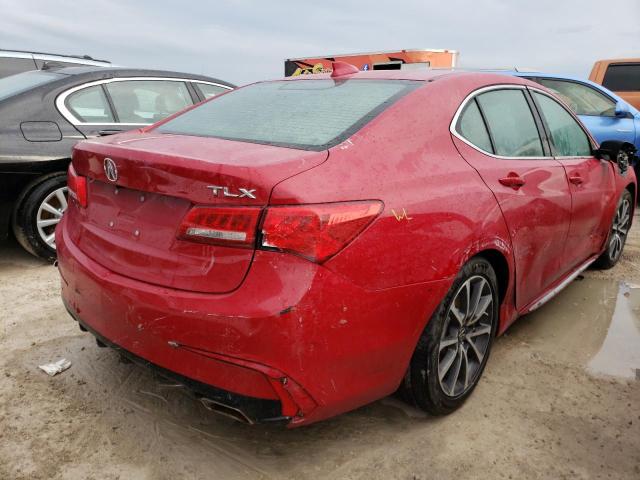 19UUB2F51JA001567 - 2018 ACURA TLX TECH RED photo 4