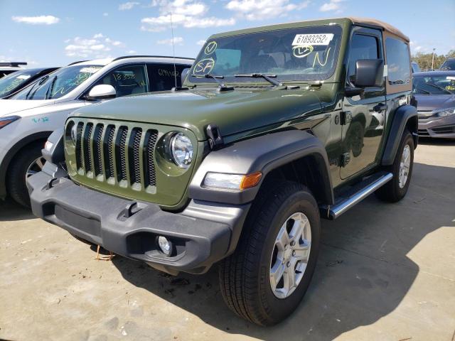 1C4GJXAN1MW751920 - 2021 JEEP WRANGLER S Yaşıl foto 2