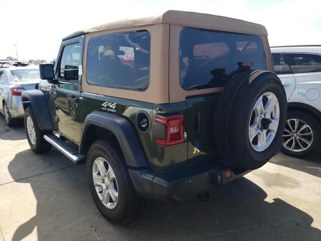 1C4GJXAN1MW751920 - 2021 JEEP WRANGLER S Yaşıl foto 3