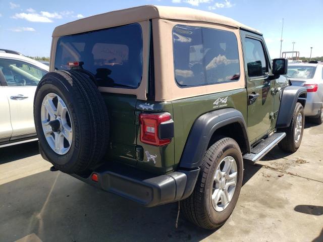 1C4GJXAN1MW751920 - 2021 JEEP WRANGLER S Yaşıl foto 4