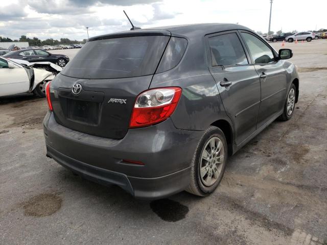 2T1KU4EE6AC257146 - 2010 TOYOTA MATRIX 灰色 照片 4